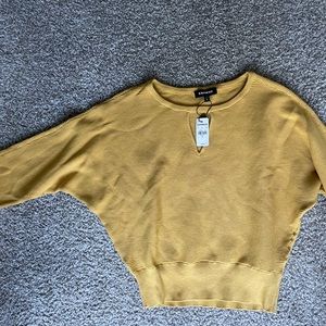 NWT Express Yellow Sweater